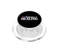 Croire est guérir Le Placebo PopSockets PopGrip pour MagSafe