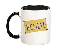 Croire Mug Humour Tasse À Café Élégantes Tasse Pour Travail Maison Bureau 330Ml