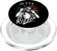 Croire qu'il a Rizzen Funny Vintage Jesus Meme Rizzler Jesus PopSockets PopGrip pour MagSafe