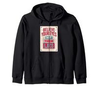 Crois à tes Yeux, Pas à Leurs mensonges Vintage Truth Seeker State Sweat à Capuche