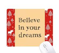 crois en tes rêves inspirants la souris noël woods - forêt