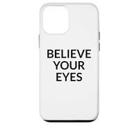 Crois en tes Yeux la vérité sur Une Manifestation Politique Narrative Coque pour iPhone 12 Mini