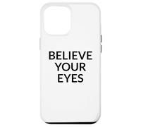 Crois en tes Yeux la vérité sur Une Manifestation Politique Narrative Coque pour iPhone 12 Pro Max