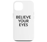 Crois en tes Yeux la vérité sur Une Manifestation Politique Narrative Coque pour iPhone 13