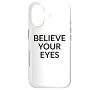 Crois en tes Yeux la vérité sur Une Manifestation Politique Narrative Coque pour iPhone 17