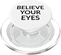 Crois en tes Yeux la vérité sur Une Manifestation Politique Narrative PopSockets PopGrip pour MagSafe