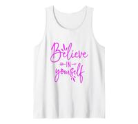 Crois en toi Motivant Sois positif Inspirant Débardeur