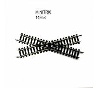TRIX Croisement 104.2 mm 30 degrés Minitrix - Trix 14958