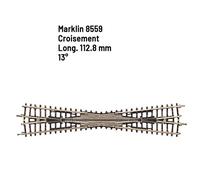 Märklin Voie miniclub 8559 (Z) Croisement 112,8 mm 13° 1 pièce
