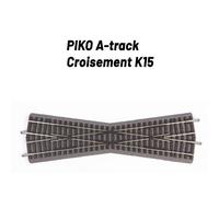 Piko H0 55440 voie A croisement K15 avec lit NEUF