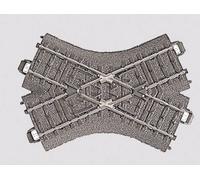 Croisement H0 Longueur: 103.3 mm 48.6 ° Märklin 24649 1 pc(s)