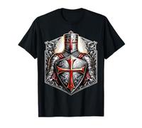 Croisés chevaliers templiers croisés en détresse croix homme T-Shirt