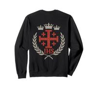 Croisés Croix de Jérusalem Chevaliers Templiers - Catholique Sweatshirt