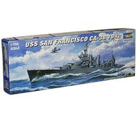 Trumpeter Maquette de bateau Croiseur lourd USS CA-38 San Francisco 1942 échelle 1:700