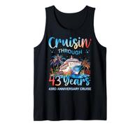 Croisière à Travers Les 43 Ans du 43e Anniversaire d'une croisière en Couple Débardeur