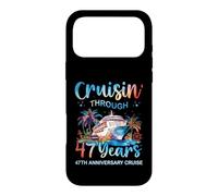 Croisière à Travers Les 47 Ans du 47e Anniversaire d'une croisière en Couple Coque pour iPhone 17 Pro Max