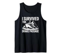 Croisière Antarctique Assortie I Survived Drake Passage Débardeur
