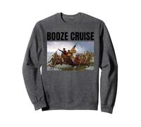 Croisière Booze 4 Juillet George Washington Sweatshirt