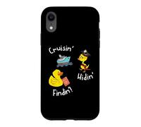 Croisière Cachette Trouver des Canards en Caoutchouc Passeport Scavang Hunt Coque pour iPhone XR