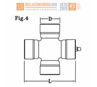 CROISIÈRE CARDANIQUE 23,84 X 61,3 Pour Bondioli Et Pavesi - CR3/4