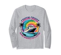 Croisière cousine Faisant des Souvenirs pour des Vacances à Vie Manche Longue
