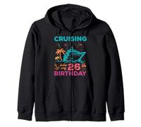 Croisière dans Mon 26e Anniversaire Squad Croisière Vacances Sweat à Capuche