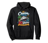 Croisière du 20e Anniversaire de Cruisin Through 20 Years Sweat à Capuche