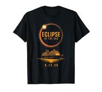 Croisière éclipse Solaire Totale en mer 2026 T-Shirt