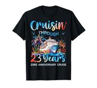 Croisière en Couple Pendant Les 23 Ans du 23e Anniversaire T-Shirt