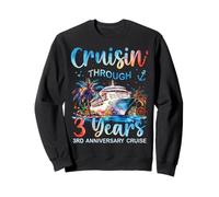 Croisière en Couple pour Le 3e Anniversaire de 3 Ans Sweatshirt
