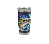 Croisière ensemble sur Grand Cayman Ship Dolphin Vacation Gobelet isotherme en acier inoxydable double paroi