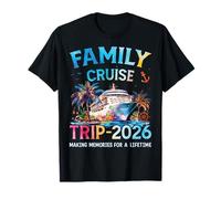 Croisière familiale 2026 C'est Un Bateau de Vacances Amusant Assorti T-Shirt
