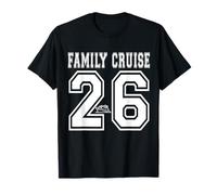 Croisière familiale 2026 Équipe Assortie Groupe d'amis Vacances d'équipe T-Shirt