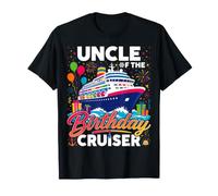 Croisière familiale Oncle of The Birthday Cruiser Vacances T-Shirt