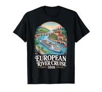 Croisière fluviale européenne 2026 Assortie en Famille T-Shirt