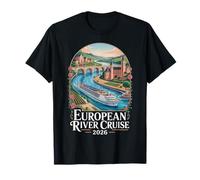 Croisière fluviale européenne 2026 Assortie en Famille T-Shirt
