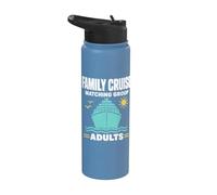 Croisière Océan Vacances Voyageur Stainless Steel Insulated Water Bottle