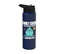 Croisière Océan Vacances Voyageur Stainless Steel Insulated Water Bottle