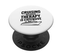Croisière Parce Que la thérapie coûte Cher PopSockets PopGrip Adhésif