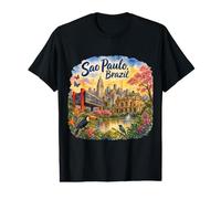 Croisière Sao Paulo Brésil sur l'océan Atlantique T-Shirt Graphique avec Valeur