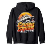 Croisière Squad Bateau de Groupe Assorti Coucher de Soleil Sweat à Capuche