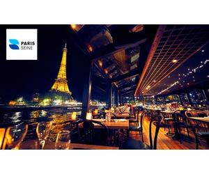 Croisière sur la Seine : Dîner Paris Découverte / 18h45 du lundi au dimanche / 2 personnes
