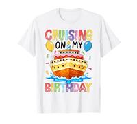 Croisière sur Mon Bateau de gâteau d'anniversaire T-Shirt