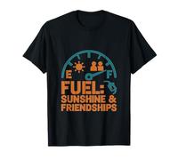 Croisière Vacation Fuel Sunshine & Friendships Design T-Shirt