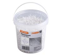 Croisillon pour carrelage - Meister - 4426650 - 1,5 mm - Réutilisable - Polypropylène blanc