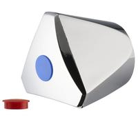 Croisillon Tricorne en Métal pour Robinet avec Pastilles Bleu et Rouge NOYON & THIEBAULT