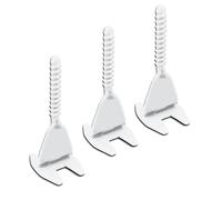 Croisillons carrelage autonivelant 1 mm | 100 clips 1mm - 3-22 mm I Shaffer pro | compatible 20mm I système nivellement à visser | aide la pose de carreaux pour pose Sols/murs