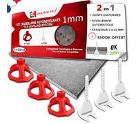 Croisillons carrelage autonivelant 1mm I SHAFFER PRO I Comptatible 20mm