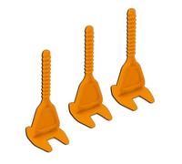 Croisillons carrelage autonivelant 3 mm | 100 clips 3mm 3-22 mm I Shaffer pro | compatible 20mm I système nivellement à visser | aide la pose de carreaux pour pose Sols/murs