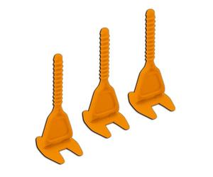 Croisillons carrelage autonivelant 3 mm | 500 clips 3mm 3-22 mm I Shaffer pro | compatible 20mm I système nivellement à visser | aide la pose de carreaux pour pose Sols/murs